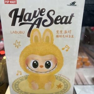 Labubu Yellow Bunny Figurine